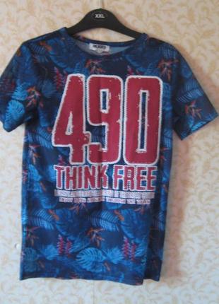 Крутецька футболка  на підлітка 164/170 . бренд uni ocked акція 1+1=3 ️ обираєте три речі і найдешев