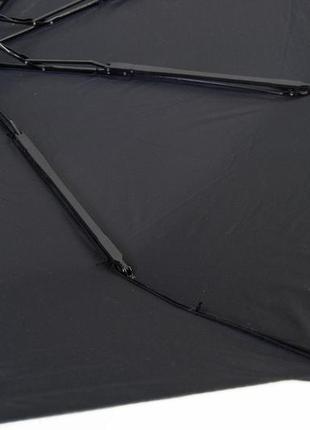 Зонт мужской полуавтомат полиэстер черный арт.34072 tri slona (китай)4 фото