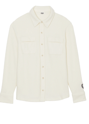 Флисовая рубашка жакет кофта оригинал виктория сикрет victoria secret