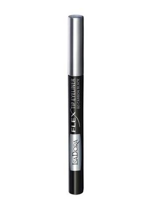 Подводка isadora flex tip eyeliner 81 - matt black3 фото