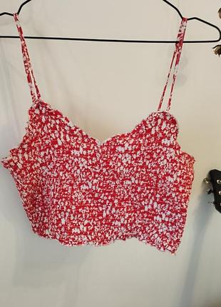 Красный топик primark ♥️
