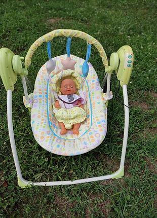 Кресло -качалка для младенцев geoby