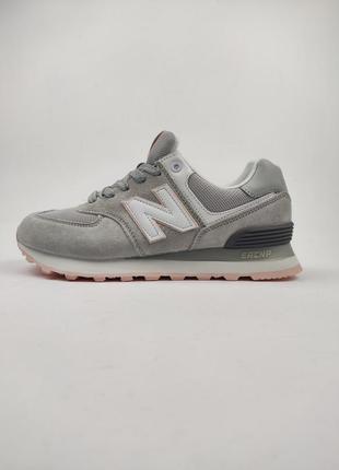 New balance 574 l.gray pink