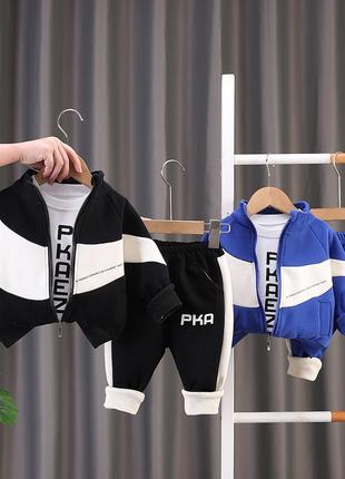 Стильный костюм 3 в 1 для мальчика (15)