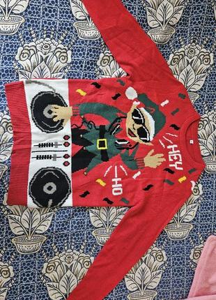 Свитер новогодний