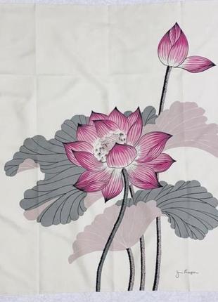 Фантастична шовкова хустка / шарф / платок - каре jim thompson thai silk / тайський шовк