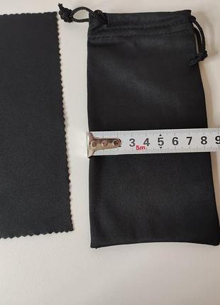 🕶️👓 комплект для солнцезащитных очков : пыльник и салфетка для протирания очков 🕶️👓