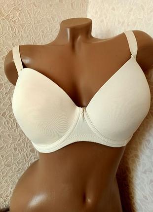 Бюстгалтер на косточках бежевый 70h бюстик женский 5905