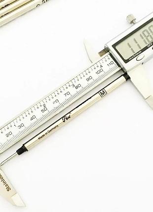 Стержень с резьбой mb refill bule black colour for rollerball pen для шариковых...