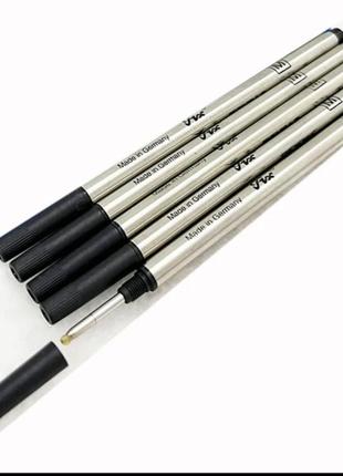 Стержень с резьбой mb refill bule black colour for rollerball pen для шариковых...