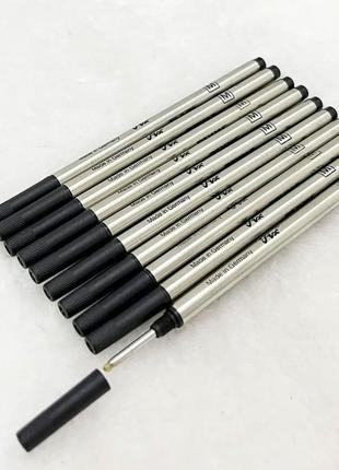 Стержень с резьбой mb refill bule black colour for rollerball pen для шариковых...