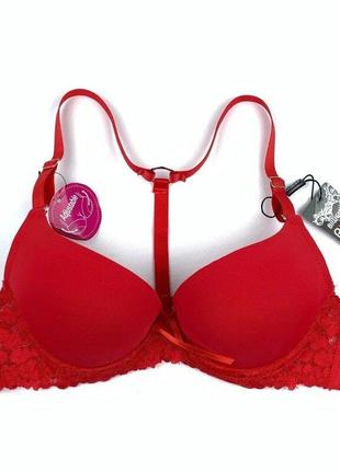 Бюстгальтер с гладкой чашкой и декоративной спинкой biweier чашка в.2 фото