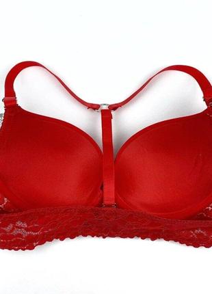 Бюстгальтер с гладкой чашкой и декоративной спинкой biweier чашка в.3 фото
