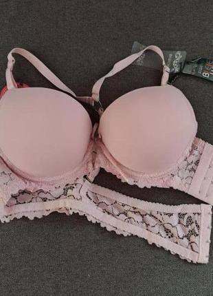 Бюстгальтер с гладкой чашкой и декоративной спинкой biweier чашка в.4 фото