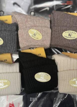 Молочный свет серые бежевые носки носки для фотосессии высокие шерстяные kardesler с...