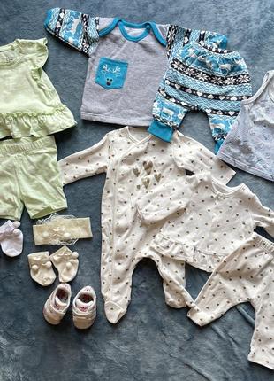 Набір речей на дівчинку (1-3 міс)