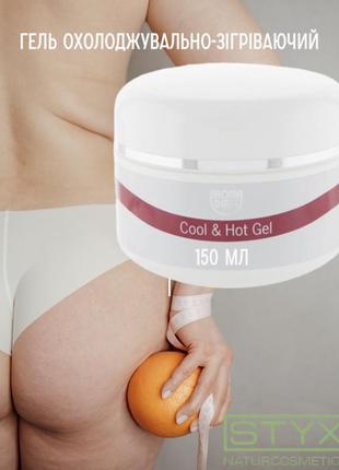 Протицелюлітний cello gel гель  жар-холод aromaderm  застосовується як підтягуючий домашній догляд