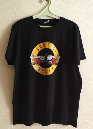 Мужская футболка guns n' roses (l-xl) оригинал редкая