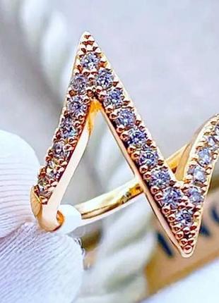 Красивая женская кольца luanna, медицинское золото xuping, код - 4254