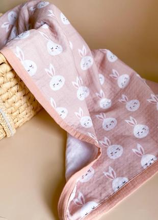 Мусліновий плед 4-шаровий 🌿