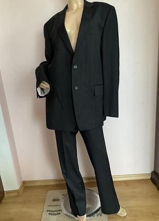 Діловий чоловічий костюм у смужку/54/brend mexx