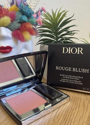 Оригинальный dior longwear couture satin rouge blush румяна для лица 100 nude look matte