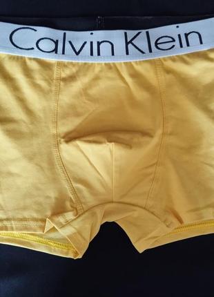 Модные белые мужские трусы боксеры calvin klein