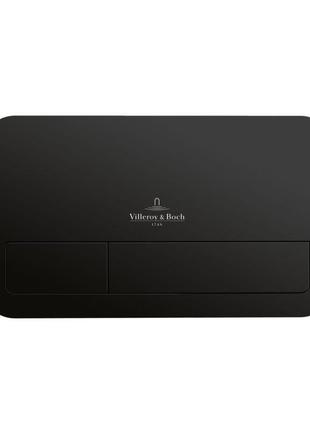 Клавиша смыва villeroy&boch viconnect black matt (922490an)