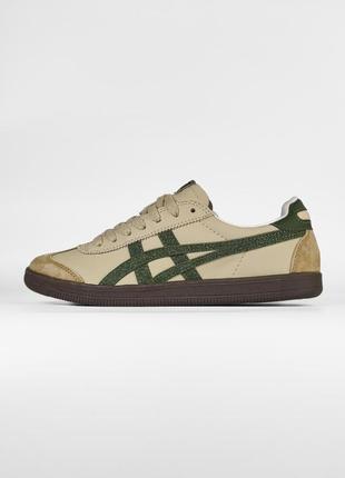 Кроси кросовки кроссовки кроси кросівки asics onitsuka tiger tokuten "beige green"  кроссовкі асікс онітсука тайгер асикс онитсука