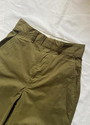 Хлопковые брюки палаццо h&m xs