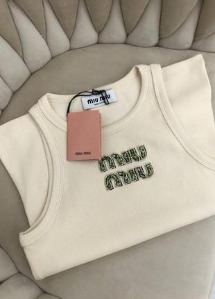 Майка miu miu