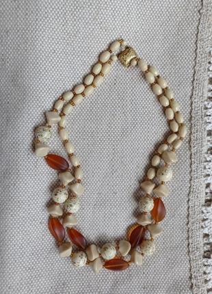 Vintage stories. ожерелье, винтаж, чехия.