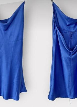 Платье бельевое zara мини