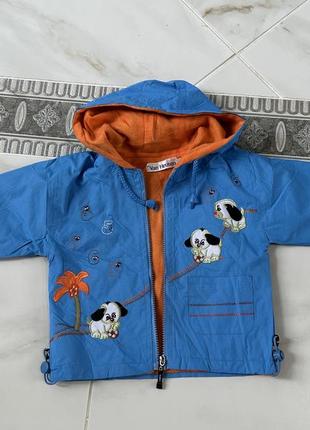 Вітровка на теплій підкладці, 18-24 міс.