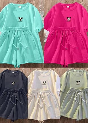 Суперовый костюм с шортами микки