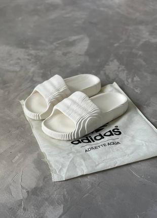 Тапки тапочки шльопанці adidas adilette slide white сланці тапкі тапочкі адідас аділетте адидас адилетте