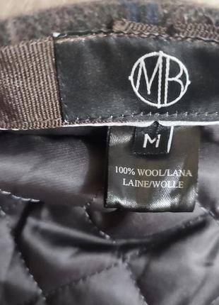 Мужская кепка, клетка, востестиклинка mb size m/l6 фото