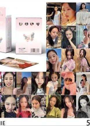 Набір голографічних карток jennie blackpink №2