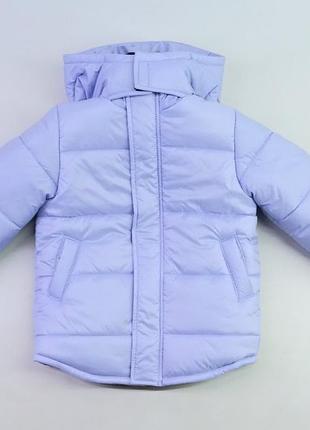 Дитяча зимова куртка для дівчинки vitex 9999939 80-110см (р) св.бузковий