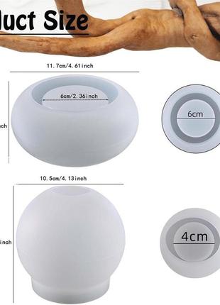 Annewbin® подсвечник силиконовые формы формы из эпоксидной смолы силиконовые формы для...