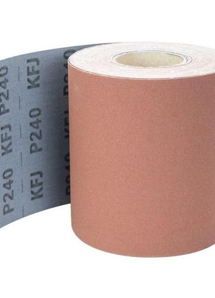 Шлифовальная шкурка тканевая рулон 200мм×50м p240 sigma (9112711) для шлифовки дерева и металла gl-55