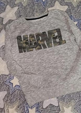 Marvel свитшот 8-9 р