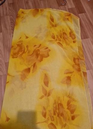 Шифоновый шарф