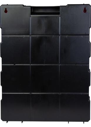 Органайзер пластиковий вертикальний із 12 відсіками для зберігання ultra 460×360×120мм органайзер для др gl-553 фото