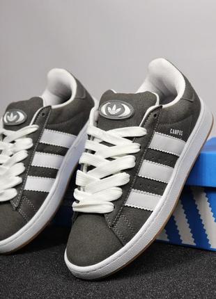 Кроссовки adidas campus grey8 фото