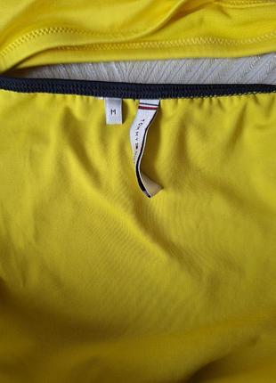 Желтый купальник фирмы h&amp;m, tommy hilfiger размер верха 80с, плавки м