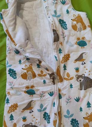 Симпатичний та зручний спальник чохол для новонароджених