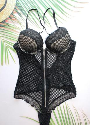 Шикарне мереживне боді knickerbox xs 75a-75b