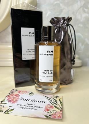 Mancera roses vanille, edp, 1 ml, оригинал 100%!!! делюсь!