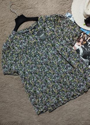 Гарний квітковий топ/блузка/блуза